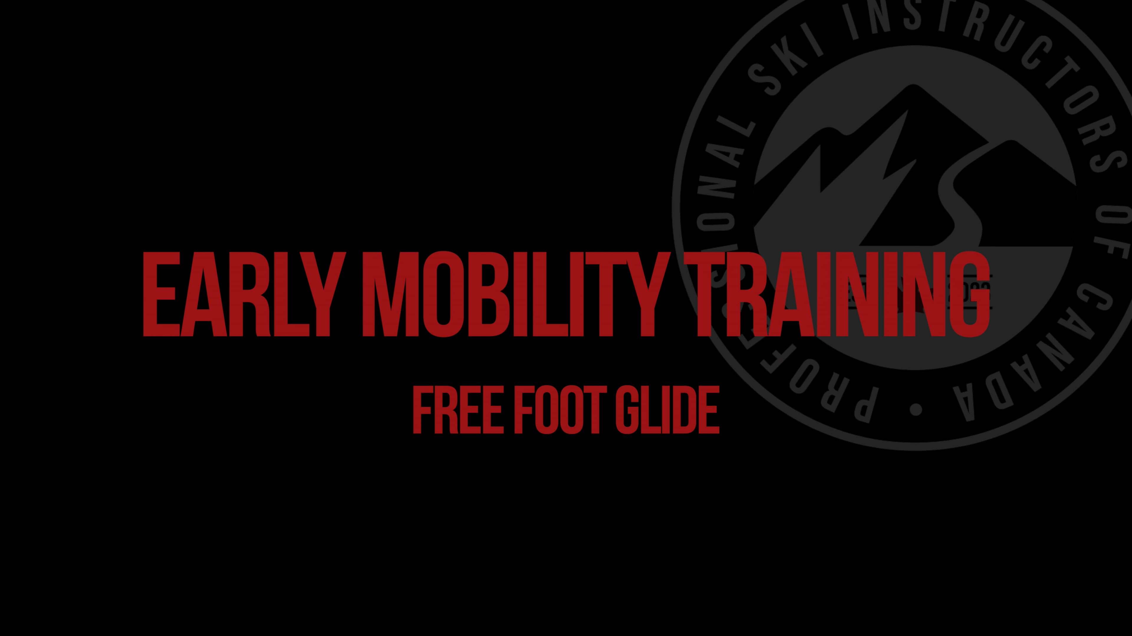 Early Mobility Training - Freefoot Glide